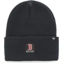 marineblauer-hut-mit-quadratischem-boston-red-sox-mlb-logo-portbury-von-47-brand