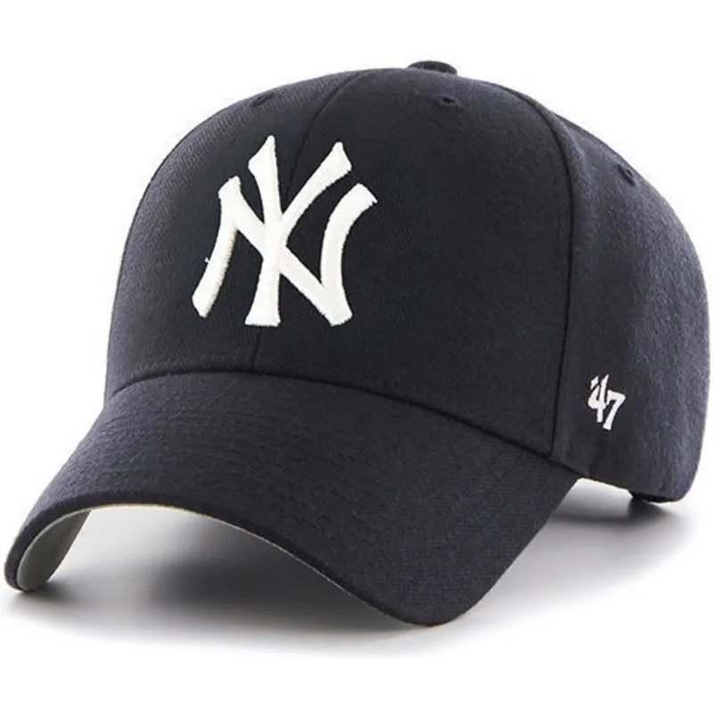 cap-zaoblena-navy-blue-adjustable-strap-pro-deti-new-york-yankees-mlb-47-brand