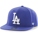 los-angeles-dodgers-mlb-captain-blaue-snapback-kappe-von-47-brand