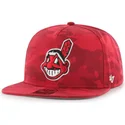 cepice-rovna-maskacova-snapback-cleveland-indians-mlb-47-brand