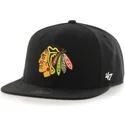 cepice-rovna-cerna-snapback-chicago-blackhawks-nhl-47-brand