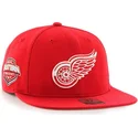 cepice-rovna-cervena-snapback-detroit-red-wings-nhl-47-brand