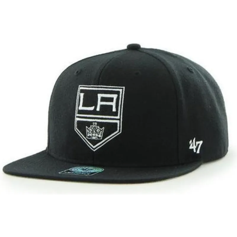 cepice-rovna-cerna-snapback-los-angeles-kings-nhl-47-brand