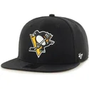 cepice-rovna-cerna-snapback-pittsburgh-penguins-nhl-47-brand