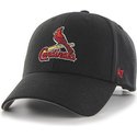 47-brand-curved-brim-classic-logo-saint-louis-cardinals-mlb-mvp-cap-schwarz