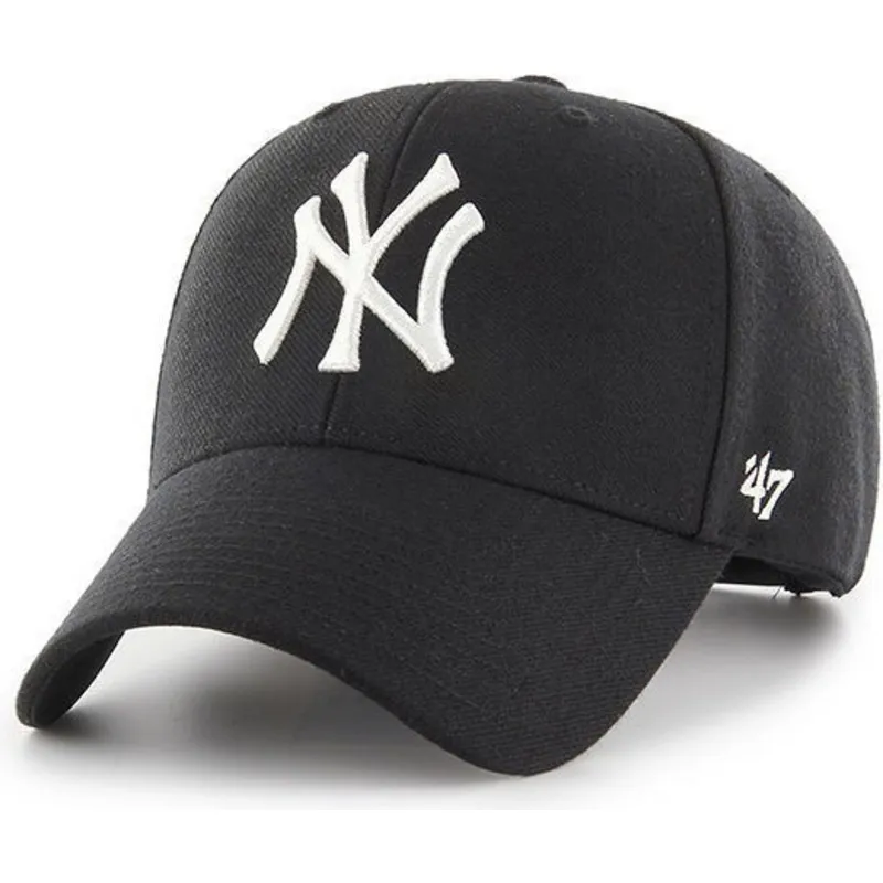 schwarze-gebogene-snapback-kappe-der-new-york-yankees-mlb-mvp-von-47-brand