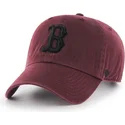 cepice-zaoblena-cervena-nastavitelny-boston-red-sox-mlb-47-brand