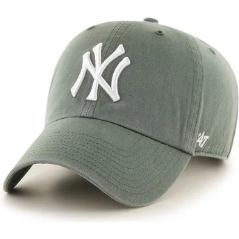 cap-zaoblena-green-adjustable-strap-new-york-yankees-mlb-47-brand