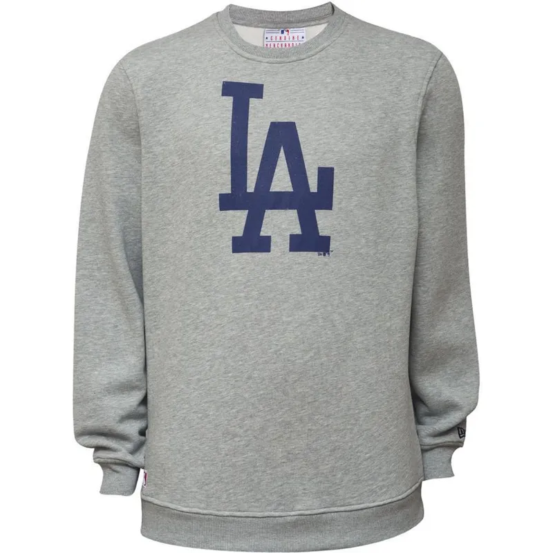 mikiny-bez-kapuce-seda-crew-neck-los-angeles-dodgers-mlb-new-era