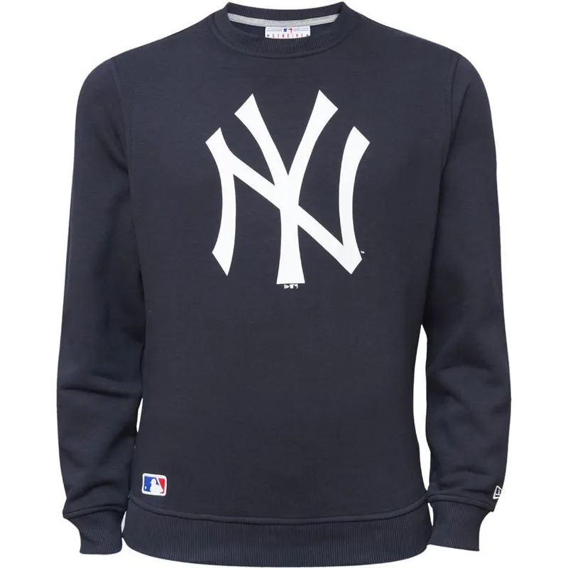 mikiny-bez-kapuce-modra-crew-neck-new-york-yankees-mlb-new-era