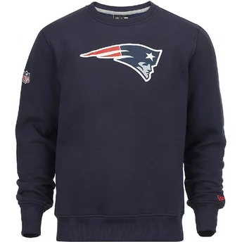 New Era New England Patriots NFL Crew Neck Sweatshirt blau