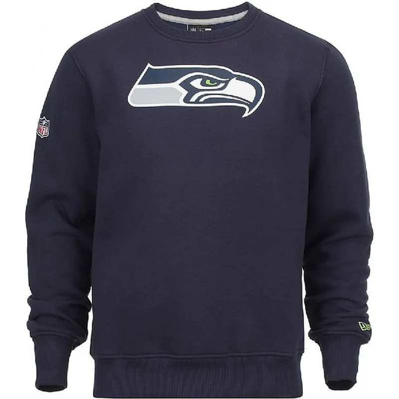 seattle-seahawks-nfl-crew-neck-sweatshirt-in-blau-von-new-era