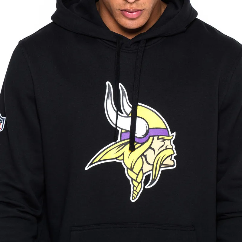 mikiny-s-kapuci-cerna-pullover-hoodie-minnesota-vikings-nfl-new-era