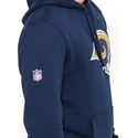 mikiny-s-kapuci-modra-pullover-hoodie-los-angeles-rams-nfl-new-era