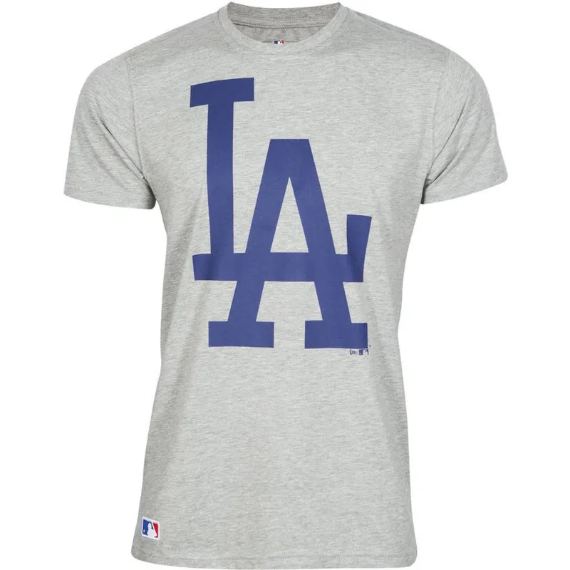 tricka-kratky-rukav-seda-los-angeles-dodgers-mlb-new-era