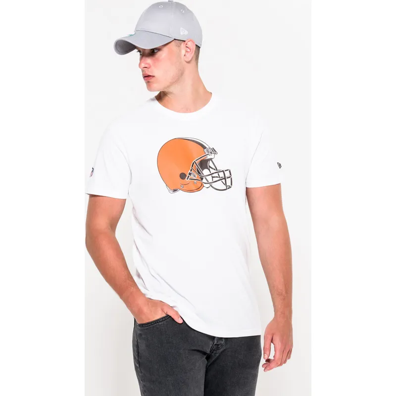 tricka-kratky-rukav-bila-cleveland-browns-nfl-new-era tricka-kratky-rukav-bila-cleveland-browns-nfl-new-era