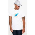 weisse-miami-dolphins-nfl-kurzarm-t-shirt-von-new-era