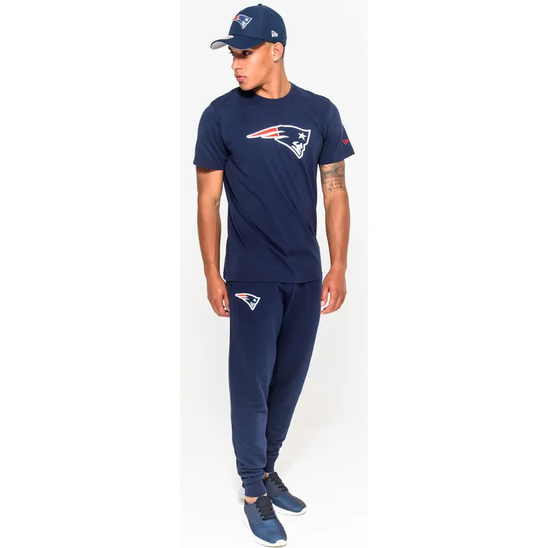 tricka-kratky-rukav-modra-new-england-patriots-nfl-new-era