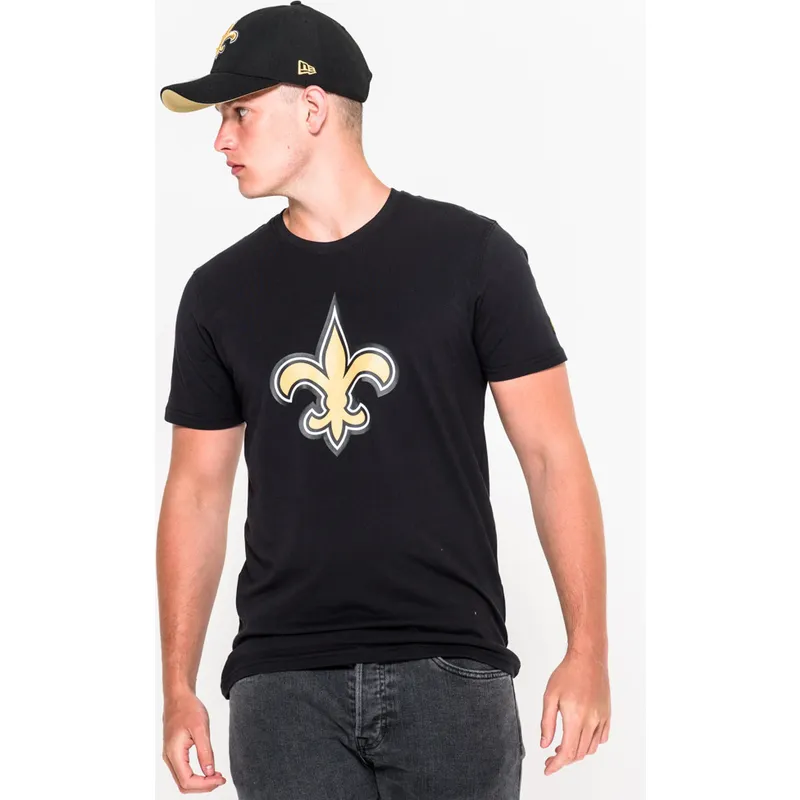 tricka-kratky-rukav-cerna-new-orleans-saints-nfl-new-era