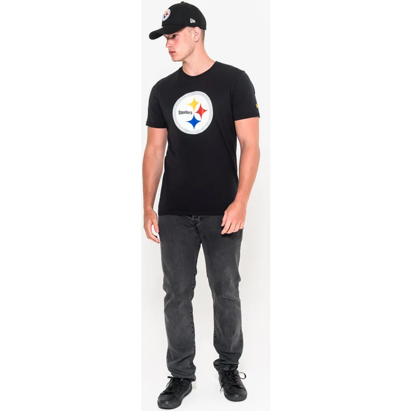 tricka-kratky-rukav-cerna-pittsburgh-steelers-nfl-new-era