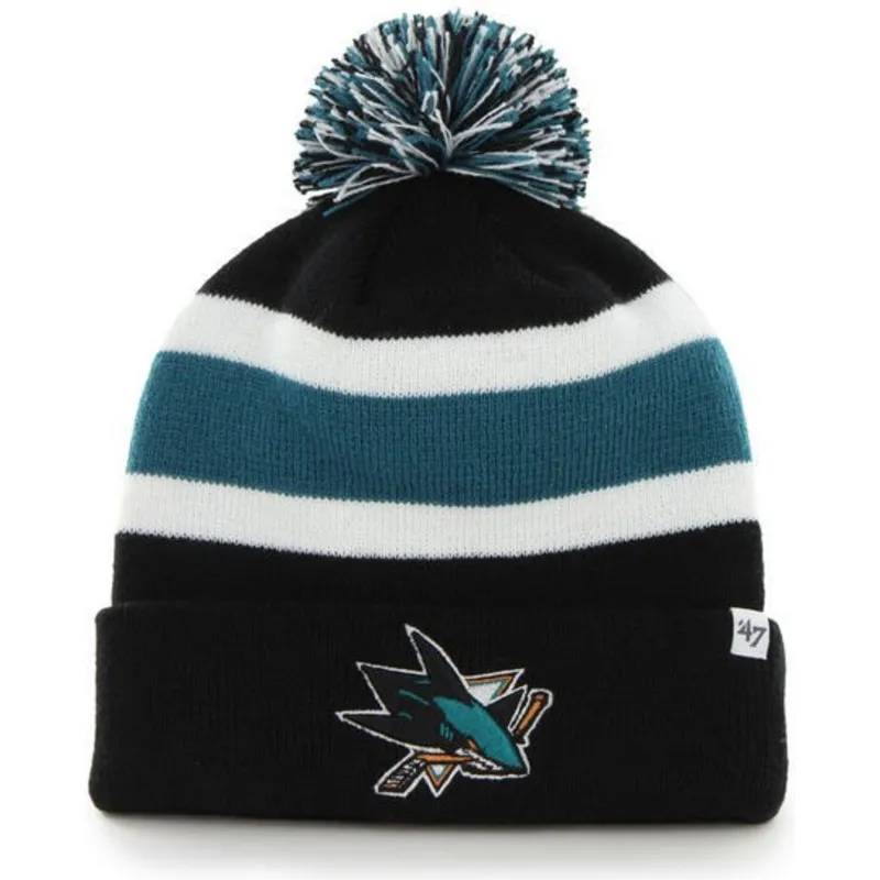 cepice-pompon-cerna-san-jose-sharks-nhl-47-brand