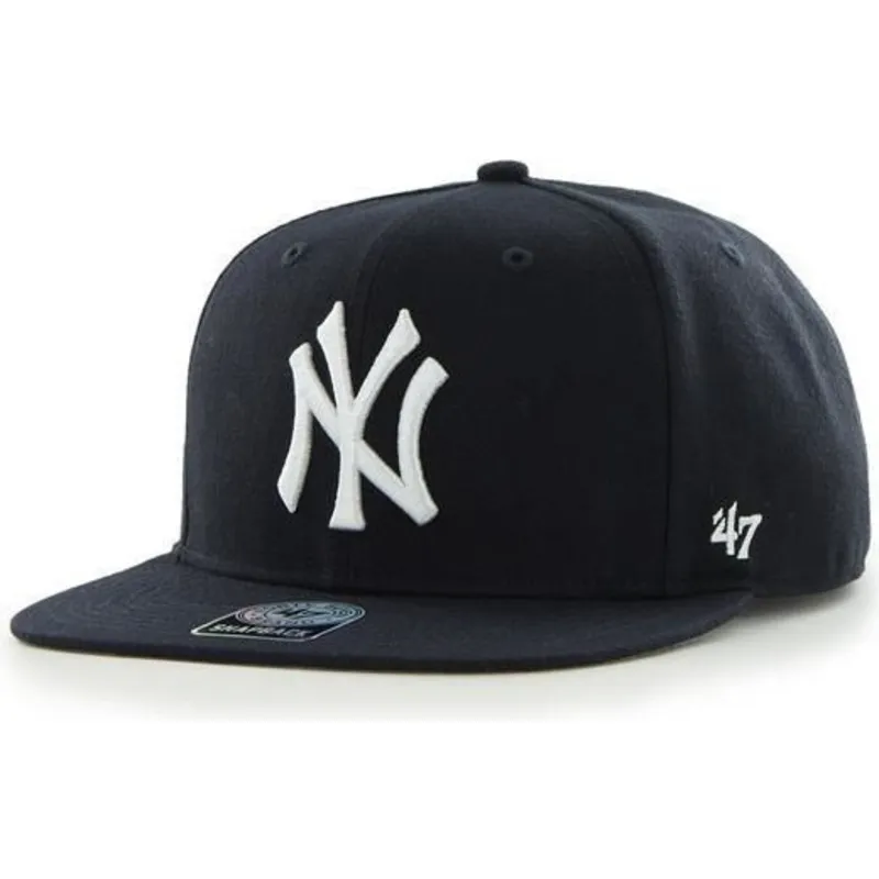 cepice-rovna-cerna-snapback-new-york-yankees-mlb-47-brand cepice-rovna-cerna-snapback-new-york-yankees-mlb-47-brand