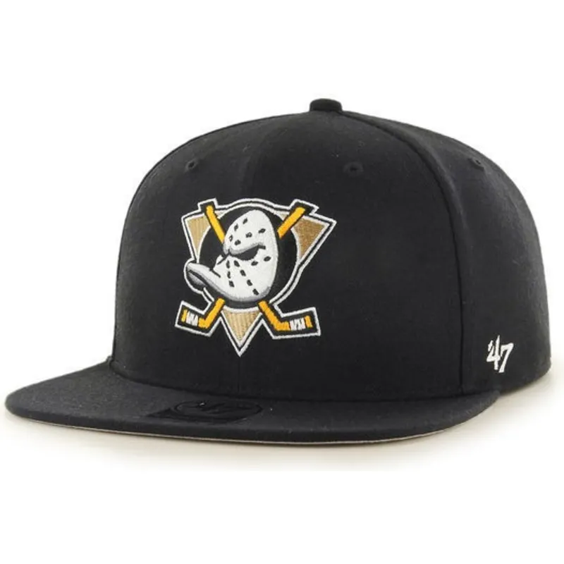 cepice-rovna-cerna-snapback-anaheim-ducks-nhl-47-brand