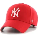 cepice-zaoblena-cervena-nastavitelny-new-york-yankees-mlb-47-brand
