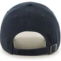 marineblaue-gebogene-kappe-mit-mini-logo-der-detroit-tigers-mlb-clean-up-von-47-brand