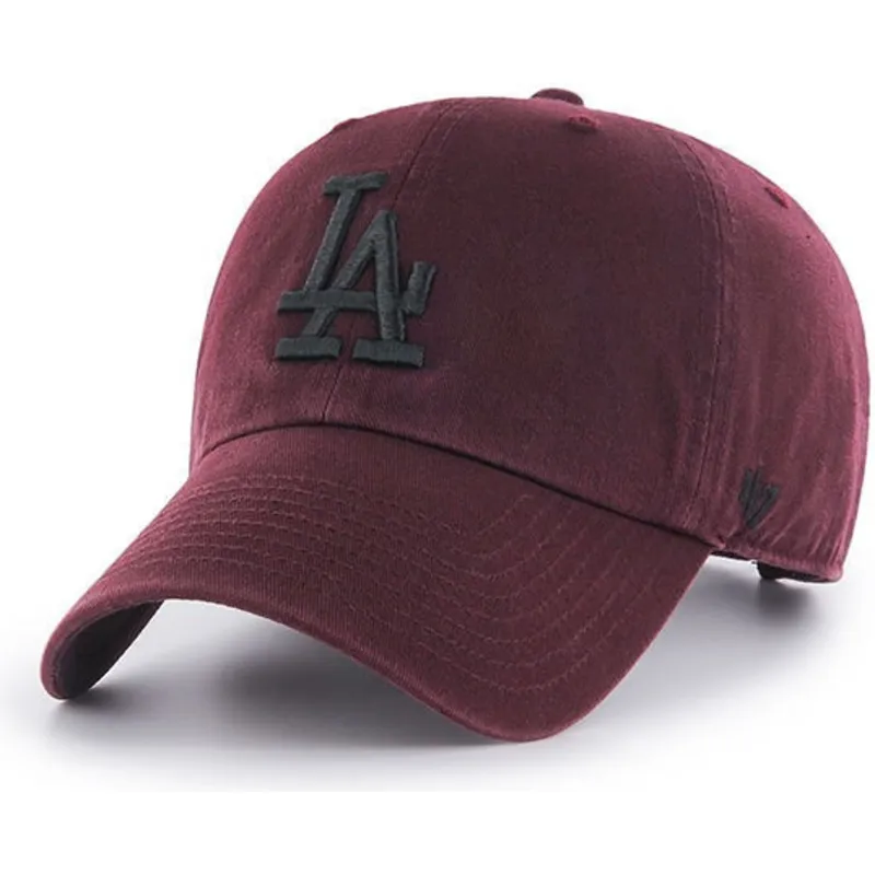 cepice-zaoblena-cervena-nastavitelny-los-angeles-dodgers-mlb-47-brand