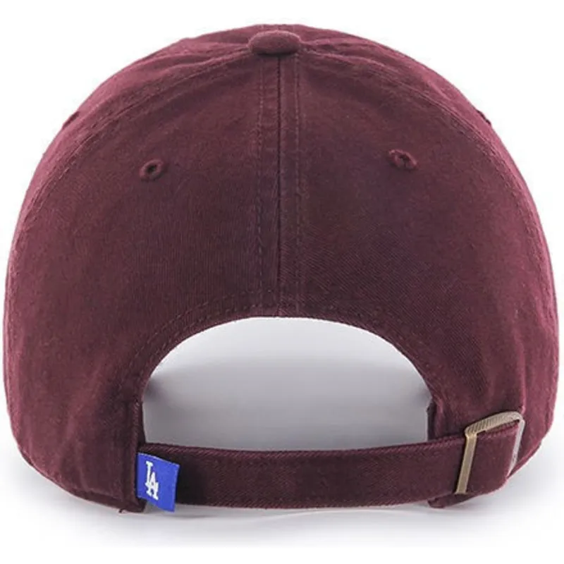 cepice-zaoblena-cervena-nastavitelny-los-angeles-dodgers-mlb-47-brand