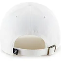 weisse-curved-cap-der-new-york-yankees-mlb-clean-up-von-47-brand