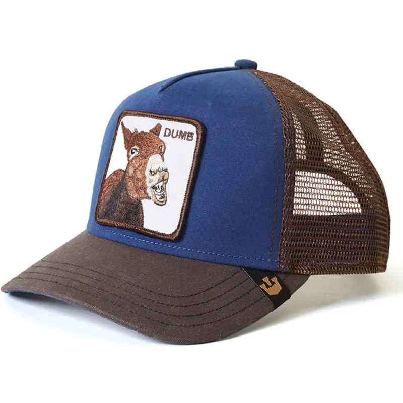 cepice-zaoblena-modra-snapback-dumbass-the-farm-goorin-bros cepice-zaoblena-modra-snapback-dumbass-the-farm-goorin-bros
