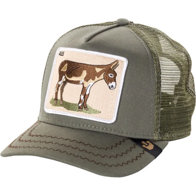 cepice-zaoblena-zelena-snapback-donkey-ass-the-farm-goorin-bros cepice-zaoblena-zelena-snapback-donkey-ass-the-farm-goorin-bros