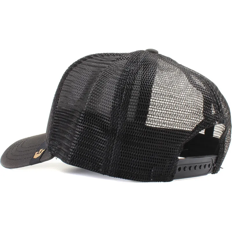 cepice-zaoblena-zadne-zvire-cerna-snapback-perro-bulldog-butch-the-farm-de-goorin-bros
