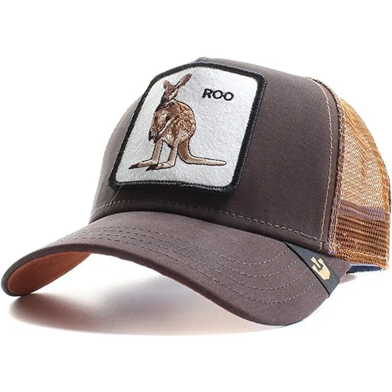 cepice-zaoblena-hneda-snapback-roo-the-farm-goorin-bros