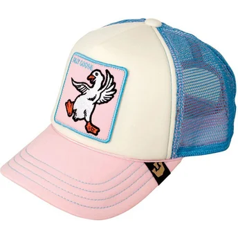 cepice-zaoblena-ruzova-snapback-pro-deti-silly-goose-the-farm-goorin-bros