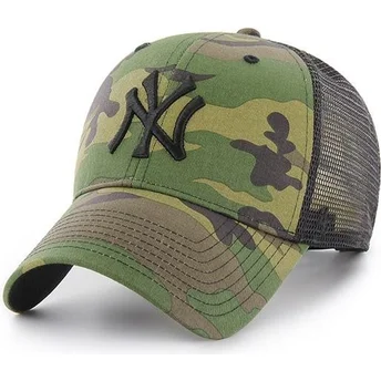 new-york-yankees-mlb-branson-mvp-trucker-cap-in-camouflage-mit-schwarzem-logo-von-47-brand