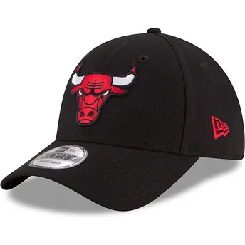 Svart justerbar kurvad keps 9FORTY The League från Chicago Bulls NBA av New Era