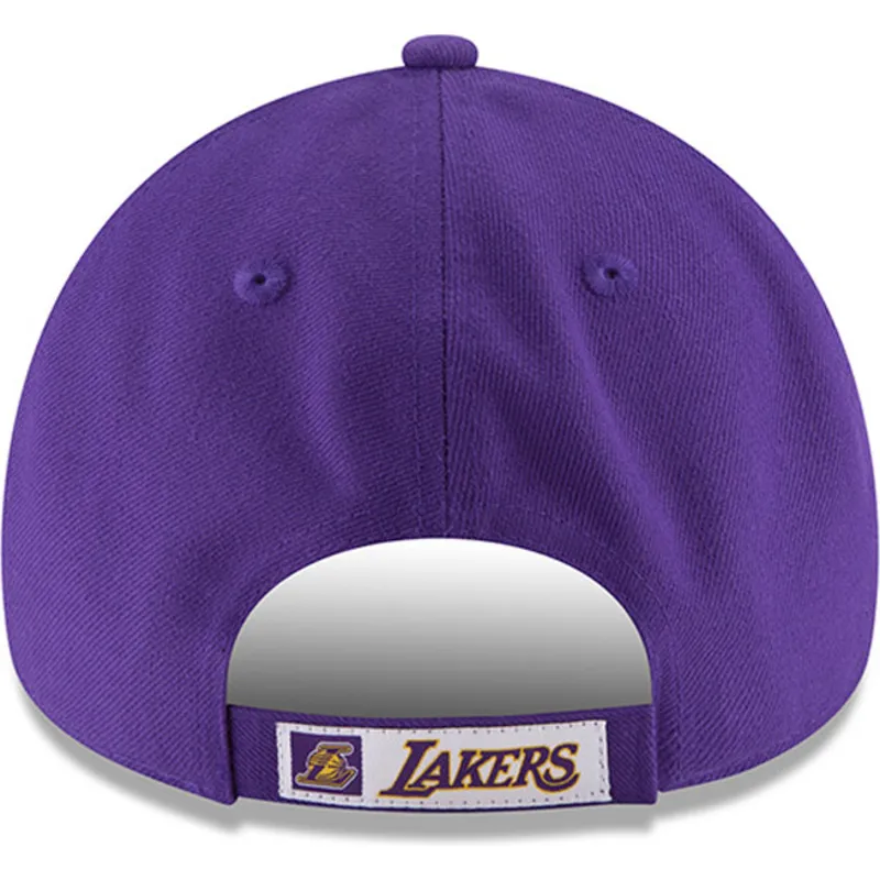cepice-zaoblena-fialova-nastavitelny-pasek-9forty-the-league-los-angeles-lakers-nba-new-era