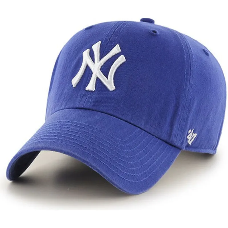 cepice-zaoblena-modra-nastavitelny-pasek-pro-deti-new-york-yankees-mlb-47-brand