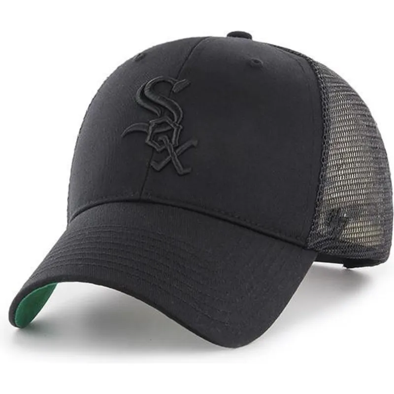 cepice-zaoblena-cerna-snapback-chicago-white-sox-mlb-47-brand