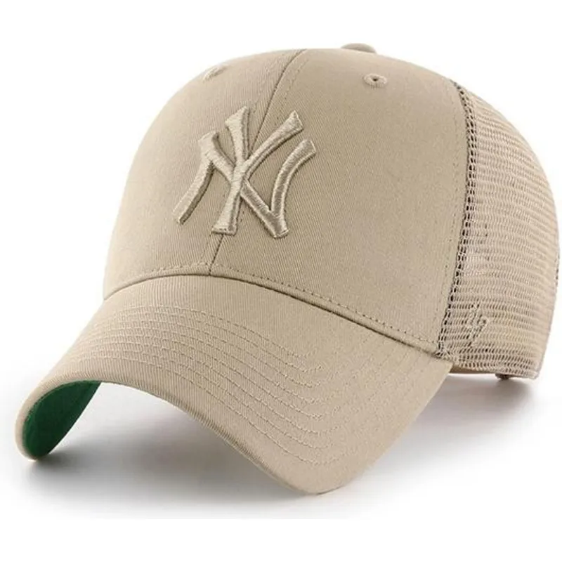 beige-truckerkeps-med-beige-new-york-yankees-logga-mlb-mvp-branson-fran-47-brand