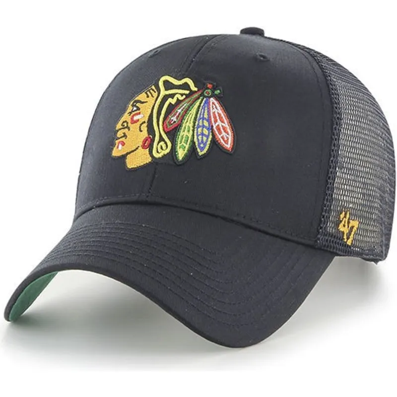 cepice-zaoblena-zadne-zvire-cerna-snapback-chicago-blackhawks-nhl-47-brand