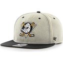 47-brand-flat-brim-anaheim-ducks-nhl-captain-cement-cap-grau