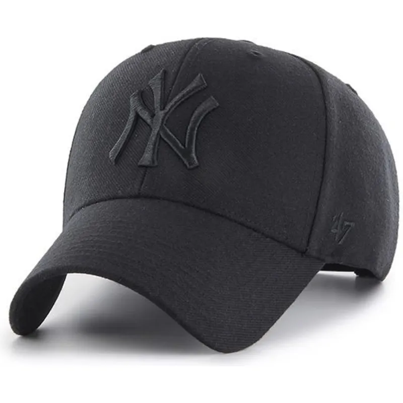 cap-zaoblena-black-snapback-new-york-yankees-mlb-47-brand
