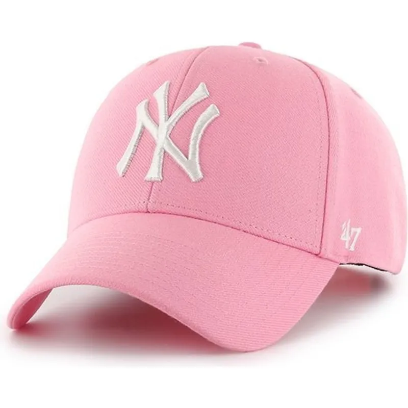 cepice-zaoblena-ruzova-snapback-new-york-yankees-mlb-47-brand cepice-zaoblena-ruzova-snapback-new-york-yankees-mlb-47-brand