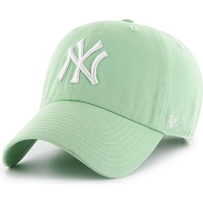 cepice-zaoblena-zelena-nastavitelny-new-york-yankees-mlb-47-brand
