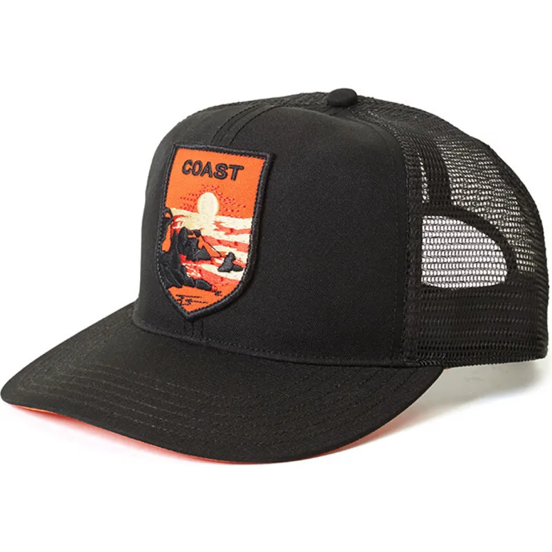 cepice-zaoblena-cerna-snapback-coast-out-the-farm-goorin-bros cepice-zaoblena-cerna-snapback-coast-out-the-farm-goorin-bros