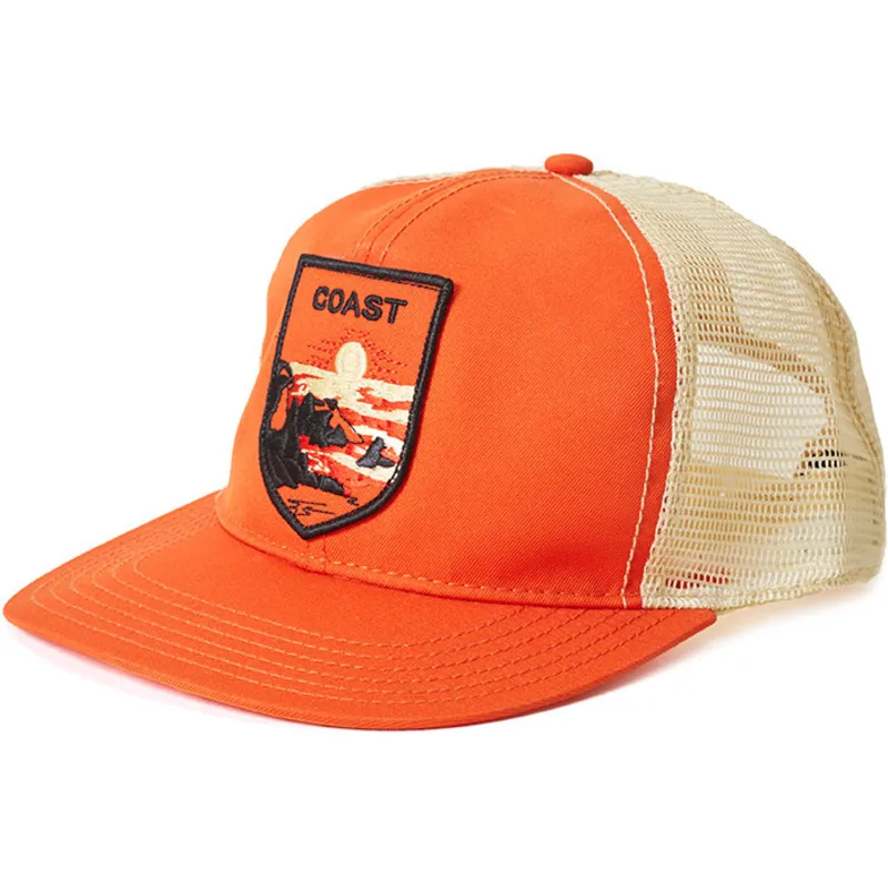 cepice-zaoblena-oranzova-snapback-coast-out-the-farm-goorin-bros
